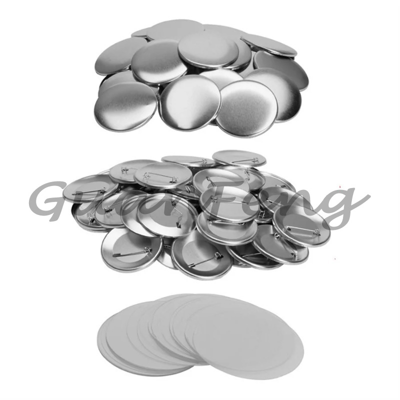 58mm 2.28 Inch Round Metal Pin - Button Badge Blank 评论和价格
