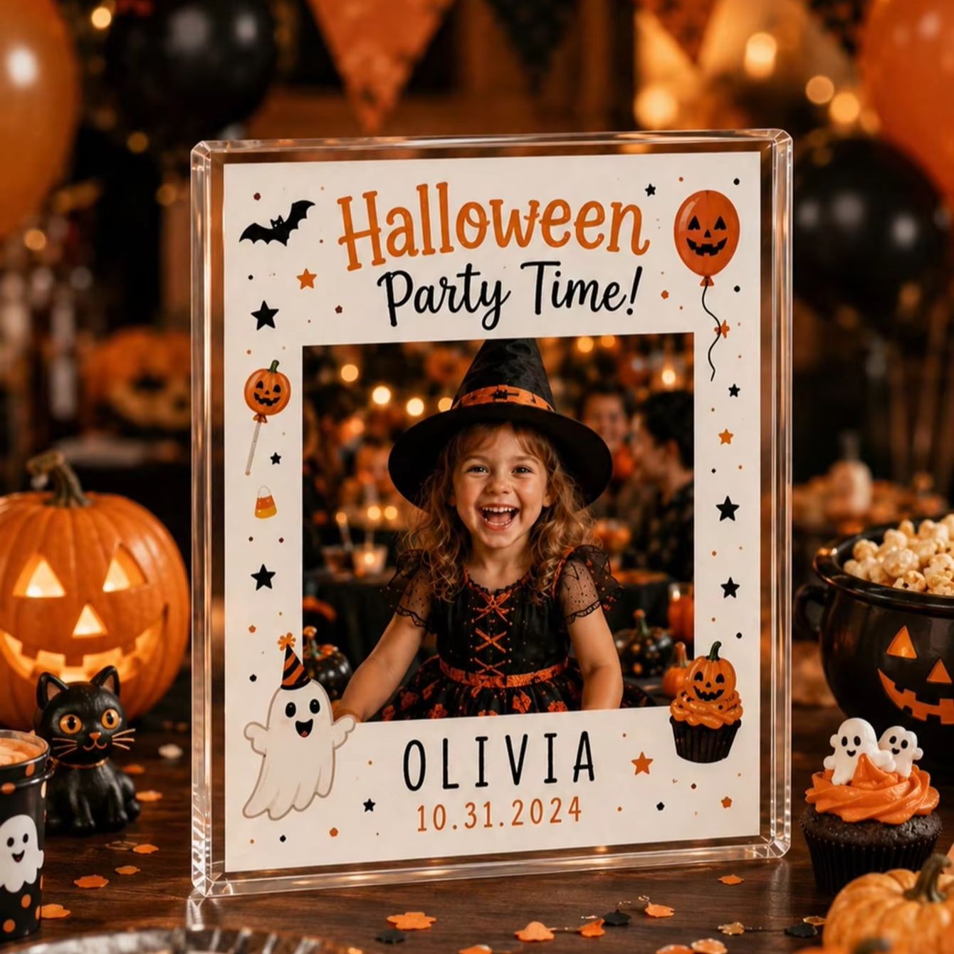 Custom Halloween Acrylic Photo - Photo Acrylic Block 评论和价格